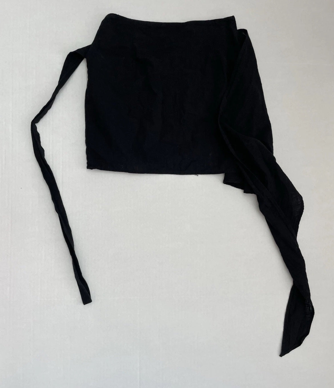 SHEIN Skirt Extra Small BlackCotton/Chiffon (or similar lightweight fabric)