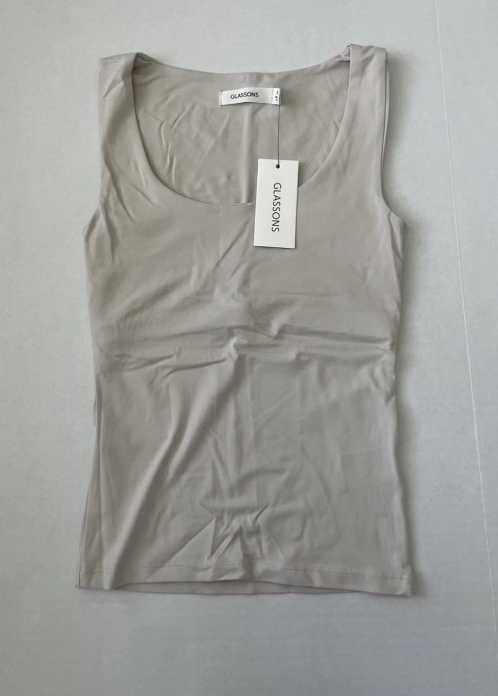 GLASSONS Tank Top Extra Small Beige
