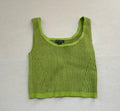 Wild Fable Tank Top Extra Small Lime Green Knitted Fabric