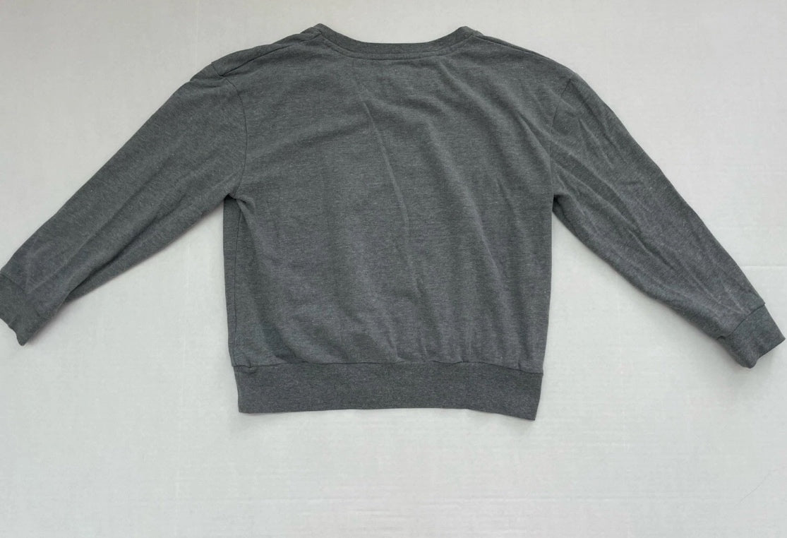 Sperry Sweatshirt Extra Small Gray Cotton
