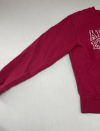 Armani Exchange Sweatshirt Extra Small Red Cotton