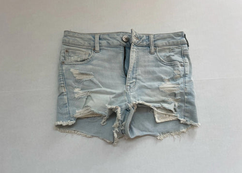 American Eagle Denim Shorts 4 Light Blue