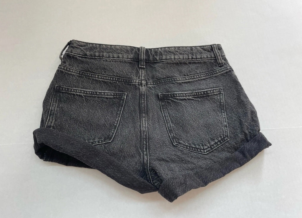 Pacsun Denim Shorts 25 BlackDenim