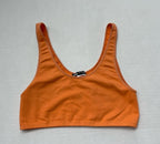 Zara Tank Top Extra Small Orange