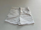 Wax Jean Denim Shorts Small White