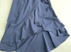 Lisa & Lucy Maxi Dress Extra Small Navy BlueLinen