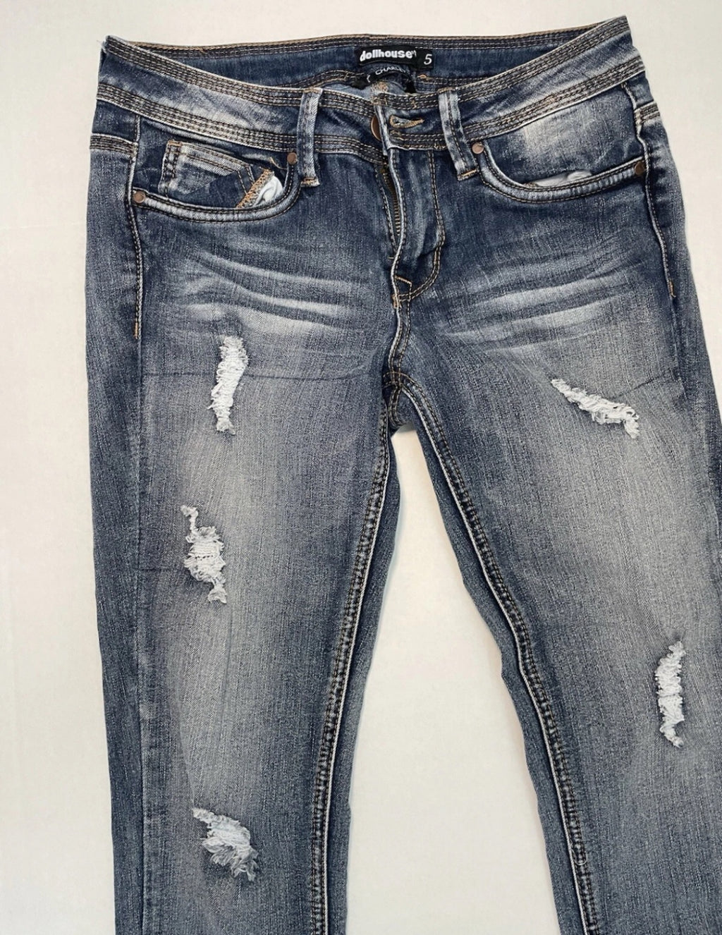 Dollhouse Denim Jeans 5 Dark Blue/GrayDenim