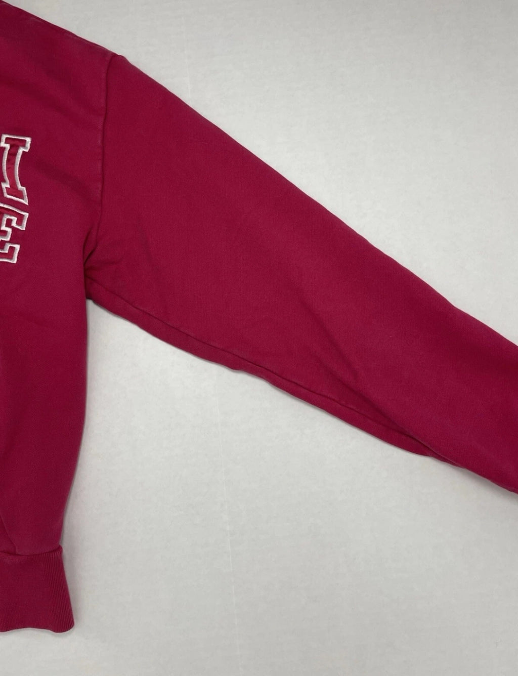Armani Exchange Sweatshirt Extra Small Red Cotton