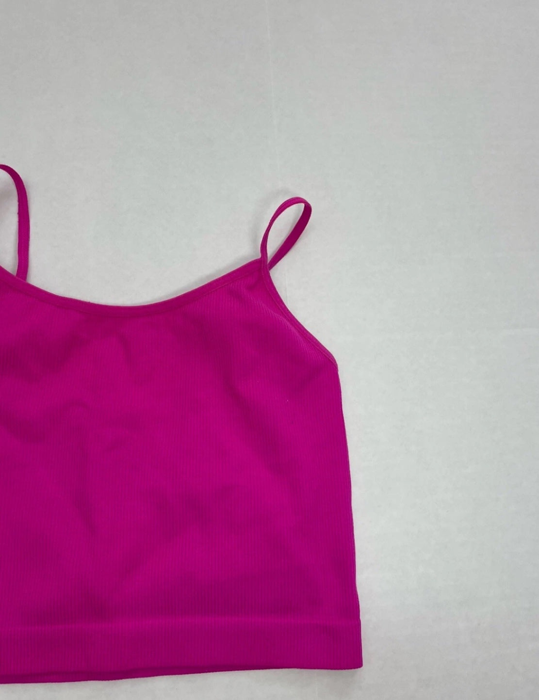 Wild Fable Crop Top Extra Small Pink Ribbed Rayon