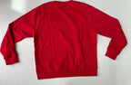 Nike Sweatshirt Medium Red Cotton blend