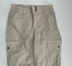 Garage Cargo Pants Small Beige Cotton