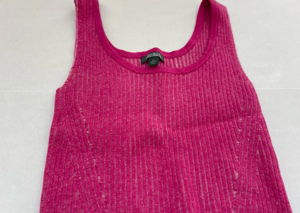 Wild Fable Tank Top Extra Small Pink Knit