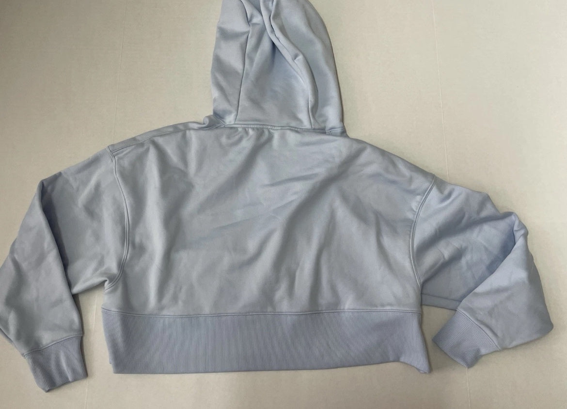 Nike Sweatshirt Small Light Blue Polyester/Spandex
