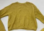Wild Fable Sweater Small Yellow Knit/Cotton