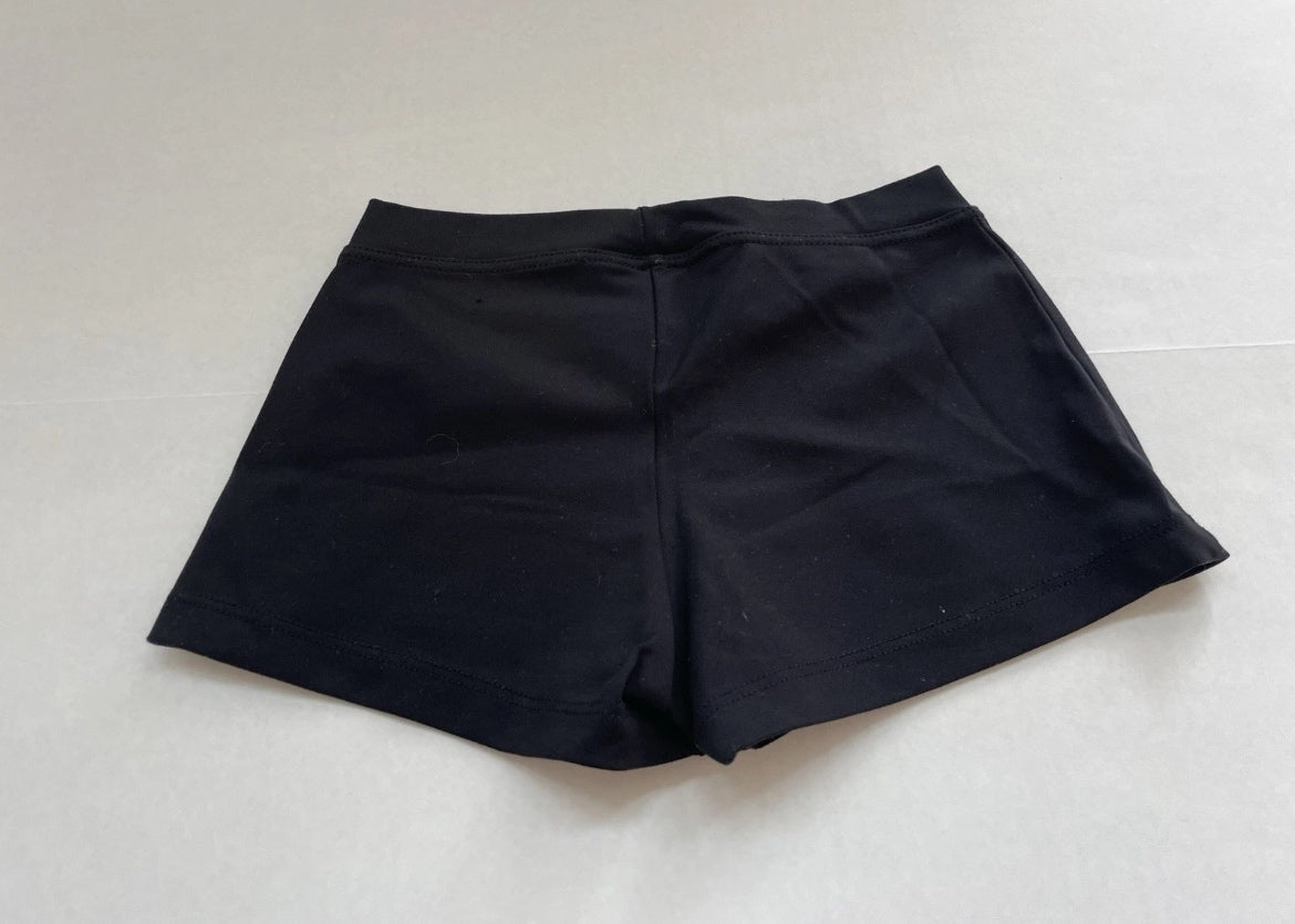 Capezio Shorts Small Black Spandex