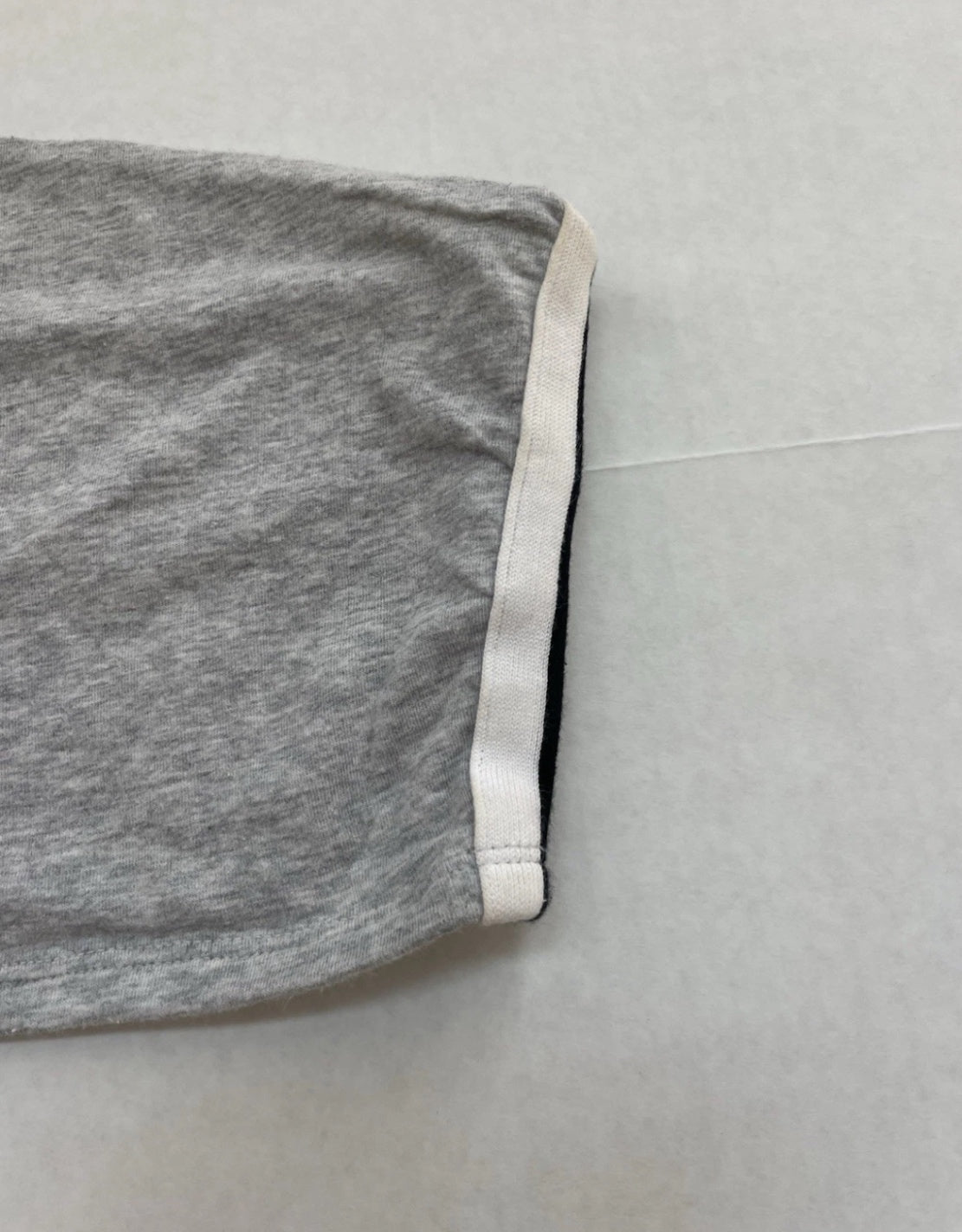 Garage Strapless Top Extra Small Gray Cotton