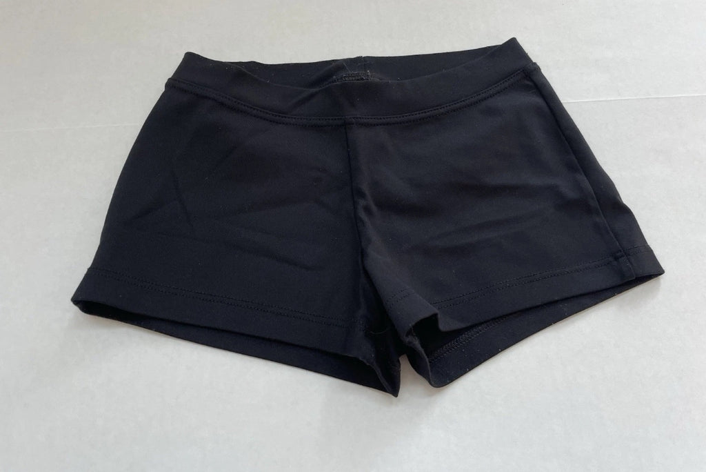 Capezio Shorts Small Black Spandex