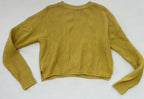 Wild Fable Sweater Small Yellow Knit/Cotton