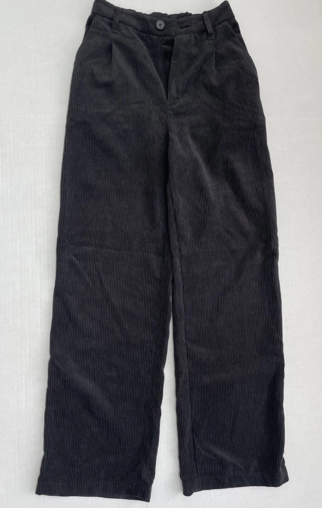 Divided Wide Leg Pants Extra Extra Small Black Corduroy