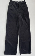 Divided Wide Leg Pants Extra Extra Small Black Corduroy