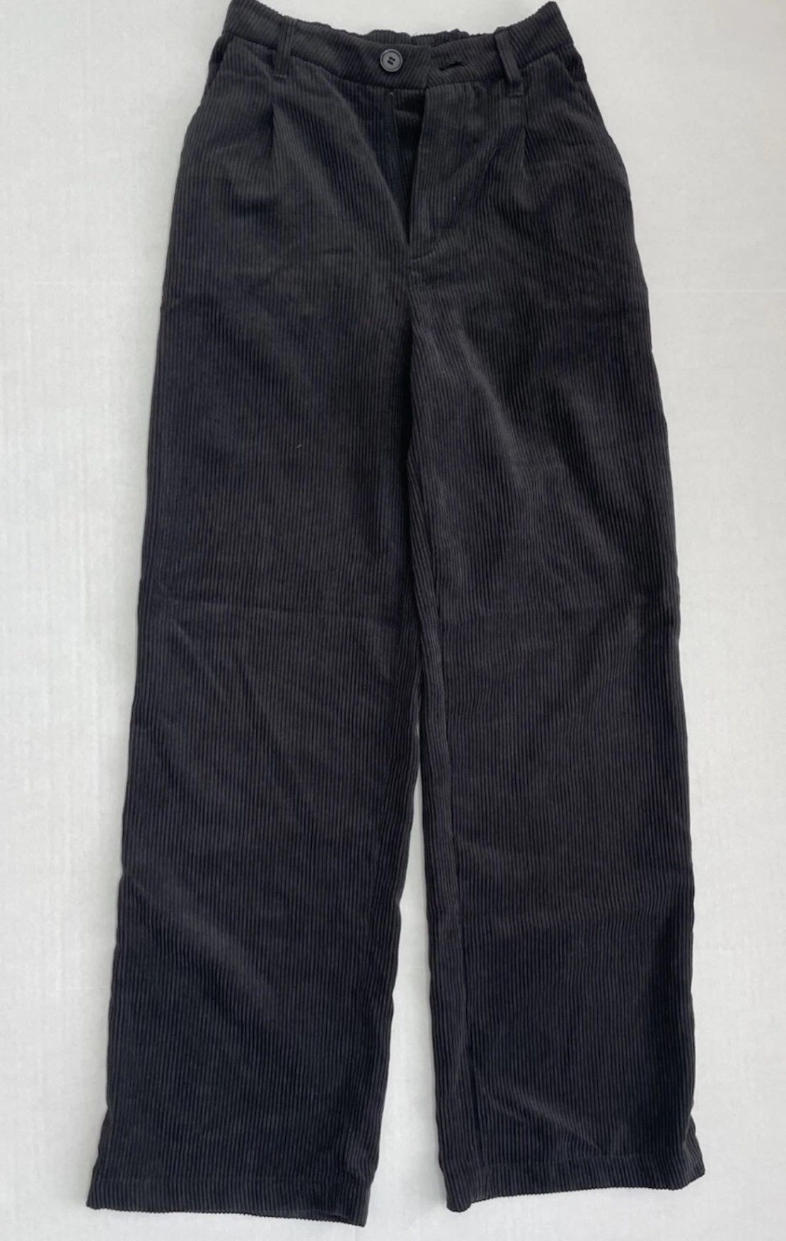 Divided Wide Leg Pants Extra Extra Small Black Corduroy
