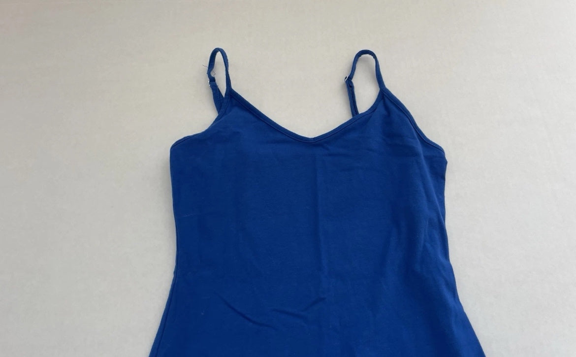 Wild Fable Slip Dress Extra Small Blue Cotton
