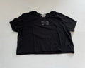 Forever 21 T-Shirt Small Black Polyester
