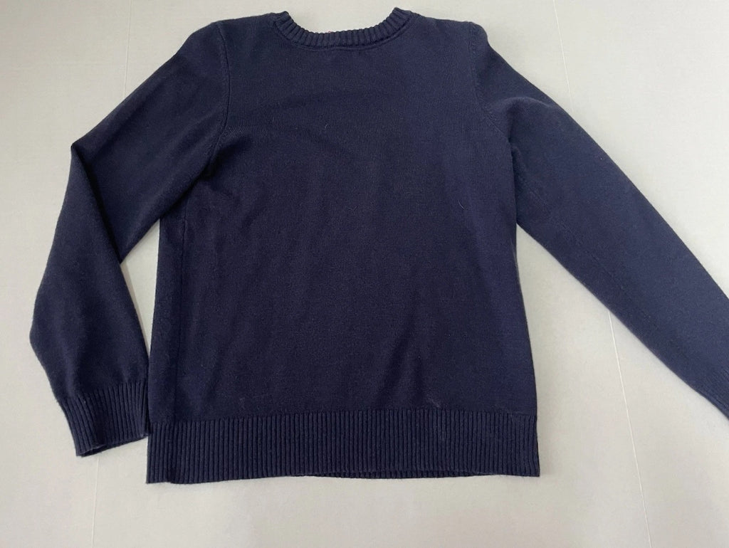 U.S. Polo Assn. Sweater Medium Navy Blue Cotton Knit