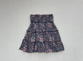American Eagle Skirt Extra Small Navy blue with pink and green floral pattern Viscose
