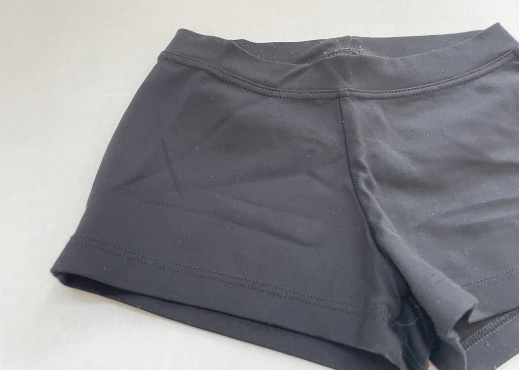 Capezio Shorts Small Black Spandex
