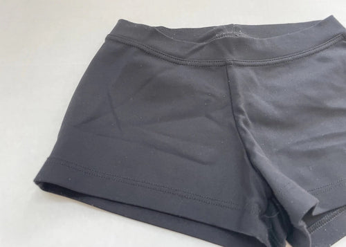 Capezio Shorts Small Black Spandex