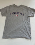 Alstyle T-Shirt Medium Gray Cotton/Polyester