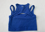 Garage Tank Top Small Blue Nylon