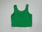 Wild Fable Crop Top Extra Small Green Cotton