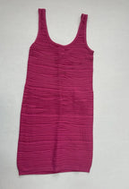 Forever 21 Slim Mini Dress Small Pink Polyester/Spandex