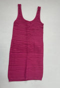 Forever 21 Slim Mini Dress Small Pink Polyester/Spandex