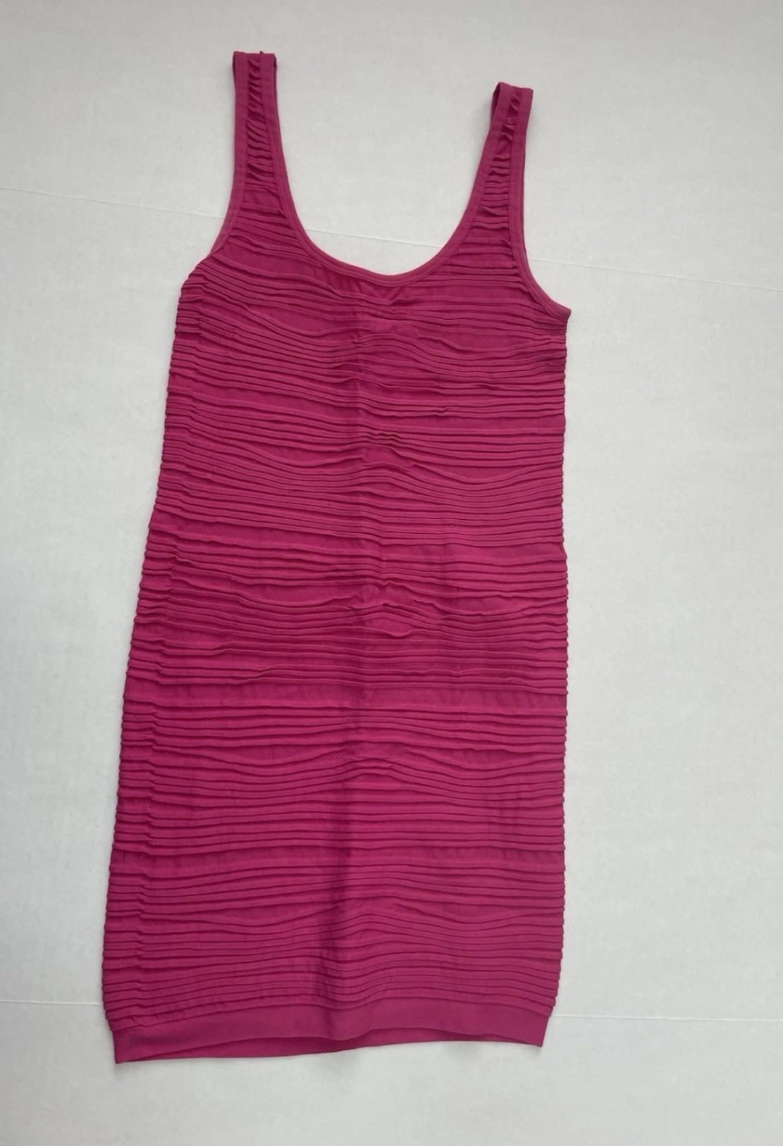 Forever 21 Slim Mini Dress Small Pink Polyester/Spandex