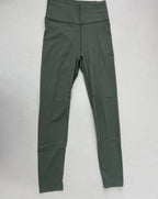 All in Motion Leggings Extra Small Olive Green Nylon/Spandex
