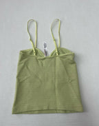 Out From Under Tank Top Extra Small Light Green Nylon/Viscose/Elastane
