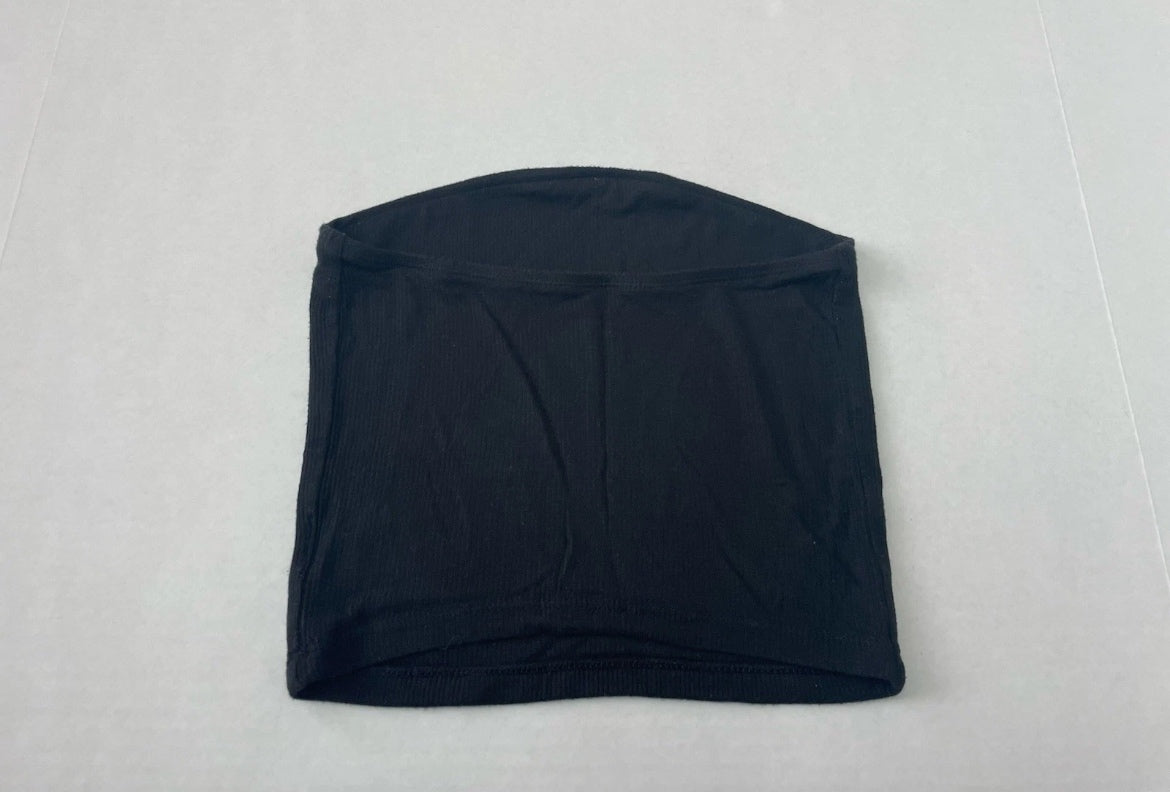 American Eagle Strapless Top Extra Small Black Nylon/Viscose/Elastane