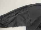 Adidas Cropped Hoodie Small Black Cotton/Polyester