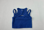 Garage Tank Top Small Blue Nylon