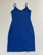 Wild Fable Slip Dress Extra Small Blue Cotton