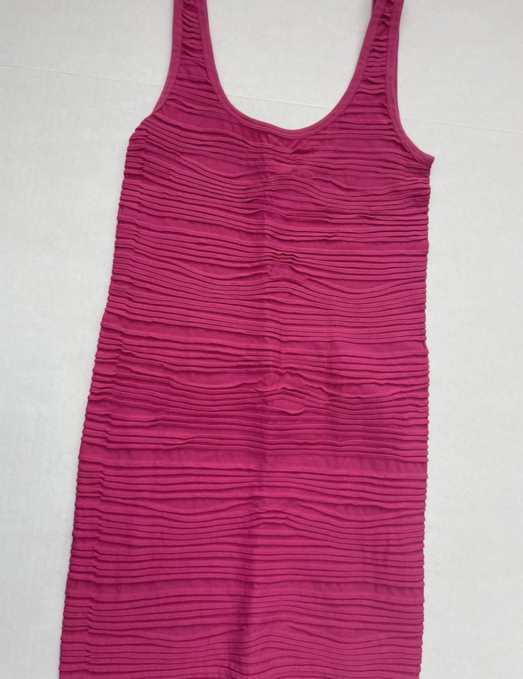 Forever 21 Slim Mini Dress Small Pink Polyester/Spandex