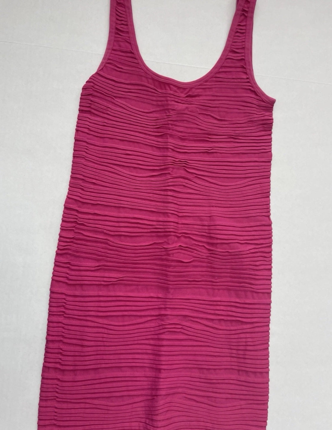 Forever 21 Slim Mini Dress Small Pink Polyester/Spandex