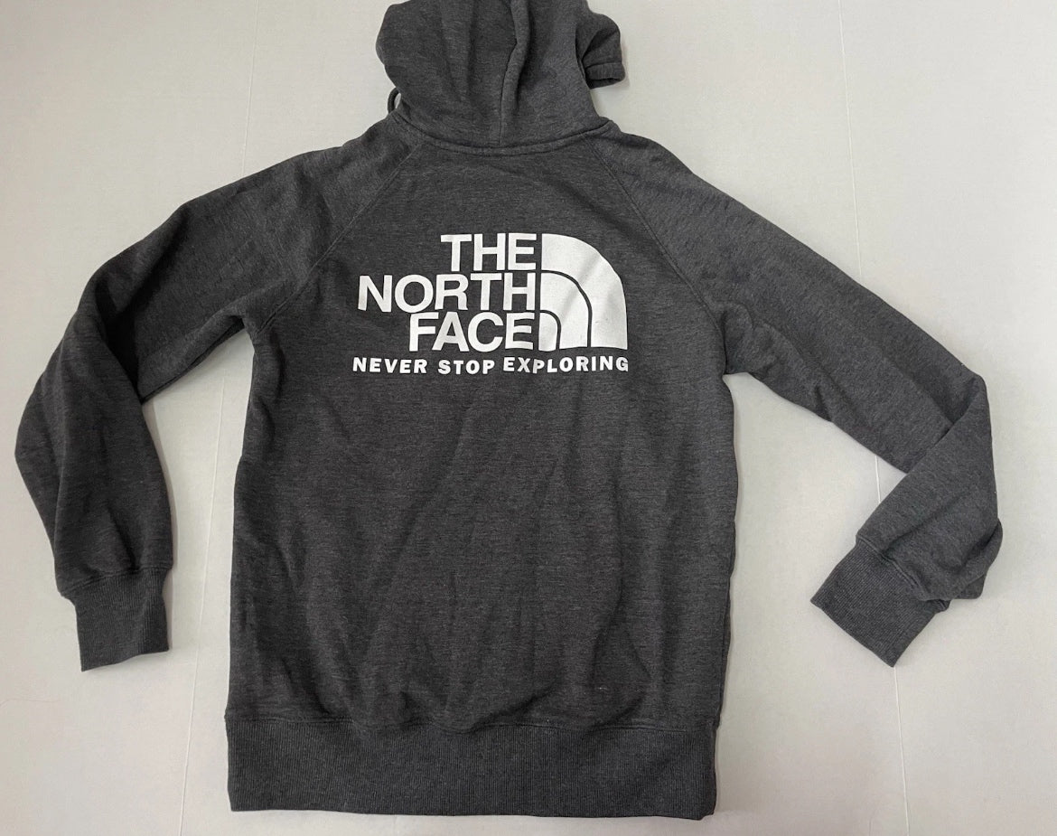 The North Face Hoodie Small Dark Gray Cotton/Polyester