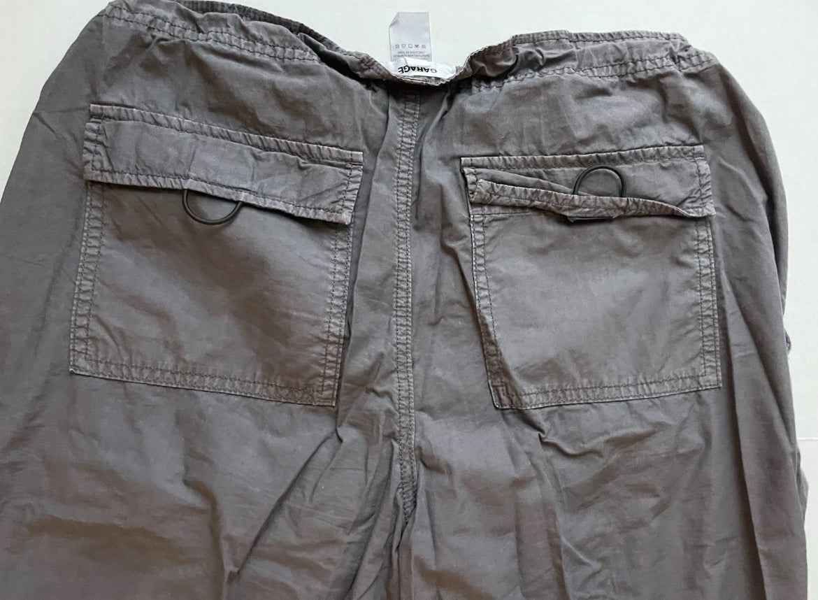 Garage Cargo Pants Extra Small Gray Cotton