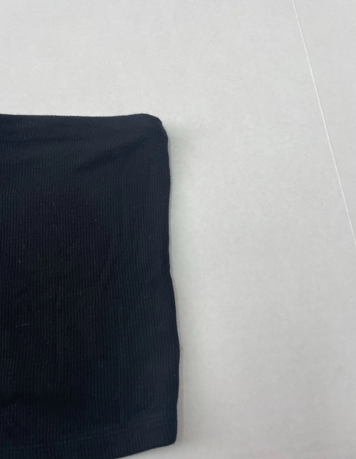 American Eagle Strapless Top Extra Small Black Nylon/Viscose/Elastane