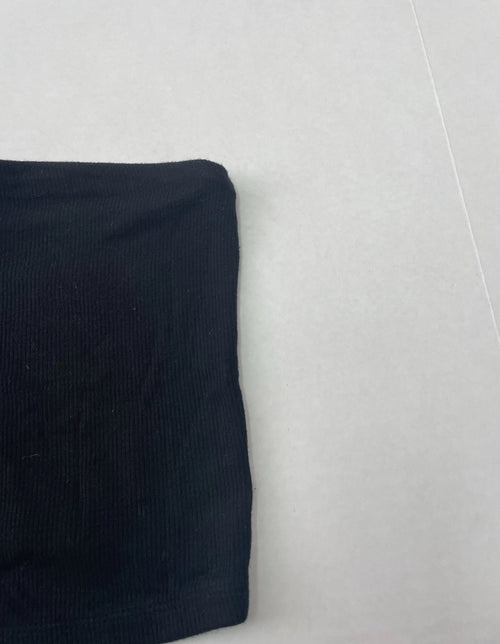 American Eagle Strapless Top Extra Small Black Nylon/Viscose/Elastane