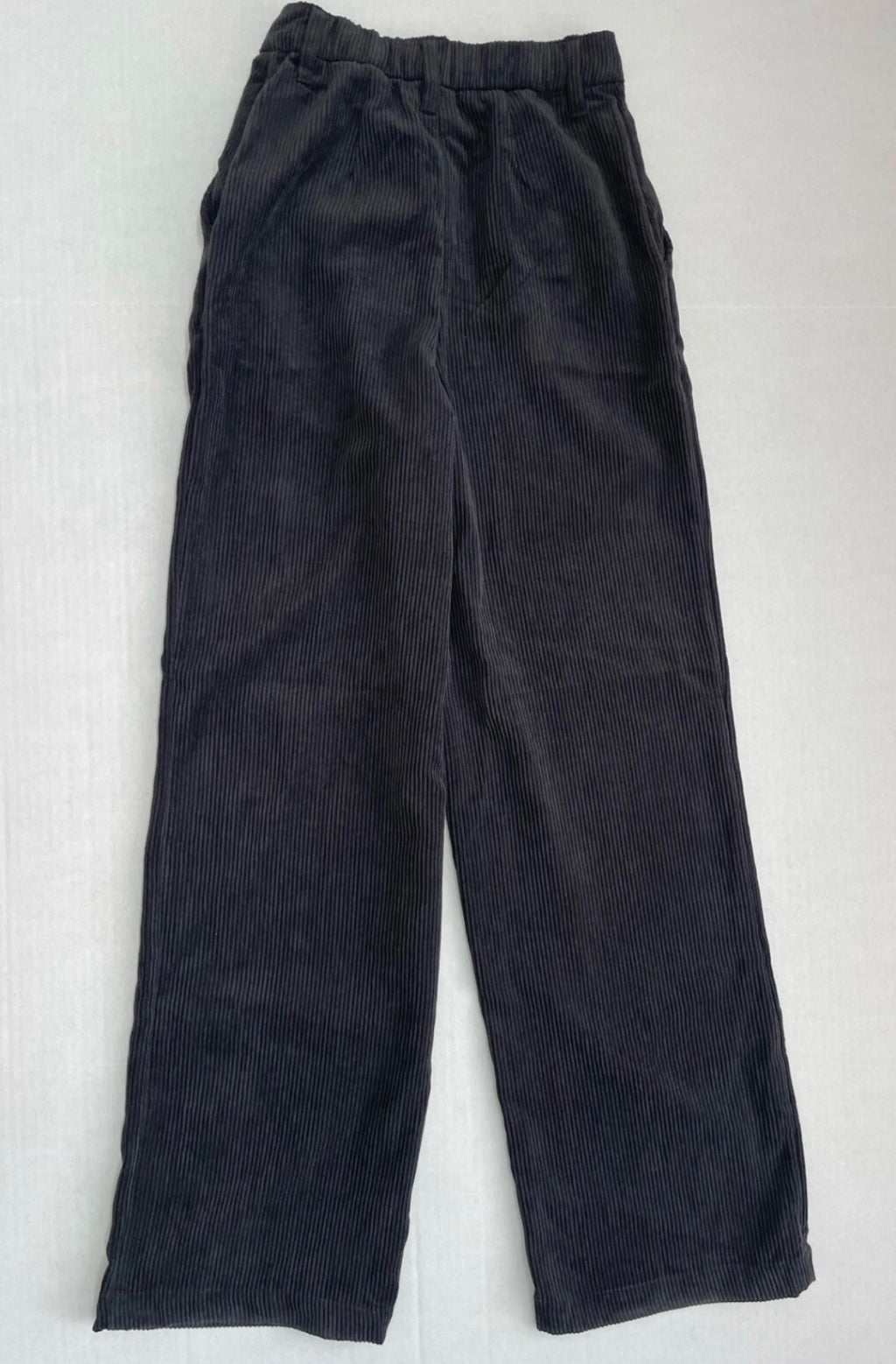 Divided Wide Leg Pants Extra Extra Small Black Corduroy